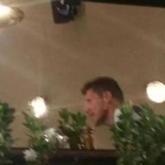 Simeone viajó ayer a Génova y cenó con su hijo Giovanni