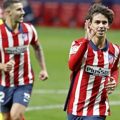 El Cádiz regala y el tridente del Atlético golea