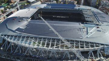 El Real Madrid quiere que el nuevo estadio Santiago Bernabéu esté listo para la temporada que viene. Descubre cómo siguen las obras que encaran la recta final.