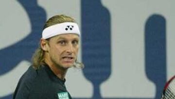 <B>IMPLACABLE.</B> El argentino derrotó al ruso Davydenko con estilo y sólo sufrió competencia en el segundo y último set.