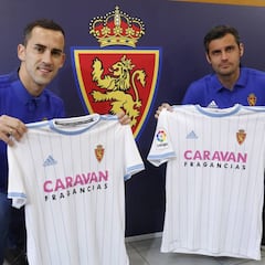 Linares y Dorado: "Jugar en el Real Zaragoza es un sueño"
