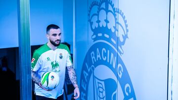 Rober González, del Racing.