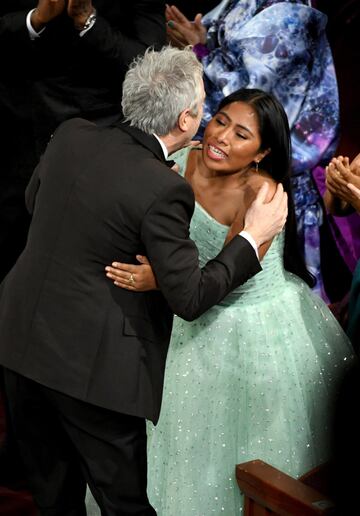 Yalitza Aparicio y Alfonso Cuarón, Roma