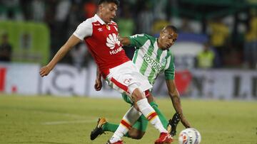 Macnelly Torres fue titular en el triunfo de Nacional 1-0 ante Santa Fe.