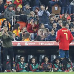 Luis Enrique: cinco victorias y dos derrotas con la Selección