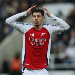 Más problemas para Arteta: Havertz se pierde lo que resta de temporada