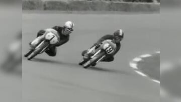 Los adelantamientos de Nieto en las curvas de Assen en 1971