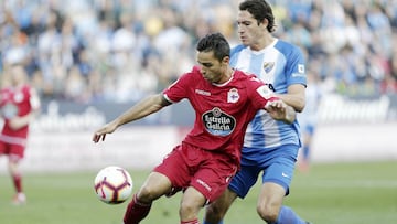 Málaga y Depor empataron en La Rosaleda