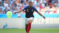 Mbappé youngest player to score brace in World Cup game since Pele
