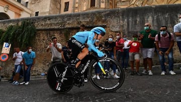 El Astana entreg&oacute; el parte m&eacute;dico de Miguel &Aacute;ngel L&oacute;pez, luego de su dura ca&iacute;da en la primera etapa del Giro de Italia, no sufre lesiones graves