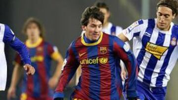 <b>EXCELENTE. </b>Messi obtuvo una nota en el año como su dorsal: de 10.