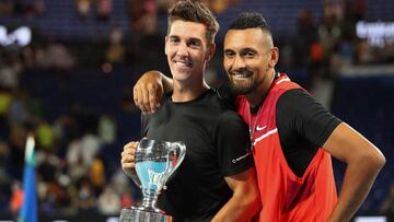 Los ‘Special Ks’, Kokkinakis y Kyrgios, campeones de dobles