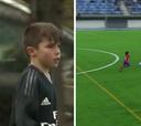 Le comparan con Messi: Izan, el prodigio de 130 cm del Madrid