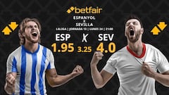 RCD Espanyol vs. Sevilla FC: horario, dónde ver, pronósticos y clasificación