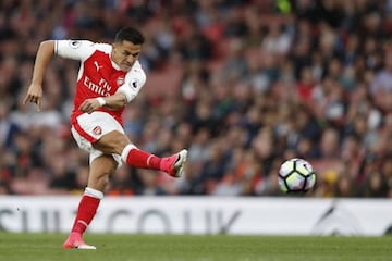 Arsenal's Chilean striker Alexis Sanchez