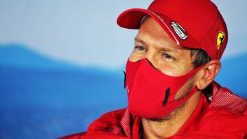 Sebastian Vettel (Ferrari). Hungría, F1 2020.