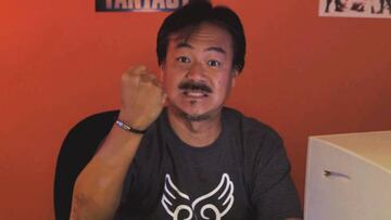 Hironobu Sakaguchi, creador de Final Fantasy.