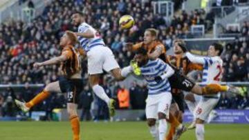 QPR sucumbió en su a Hull City por la Premier League.