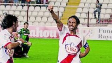 Pachón celebra su gol.