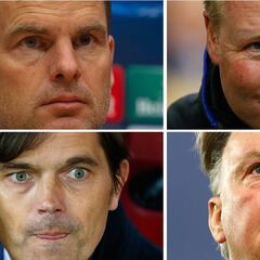 Holanda busca seleccionador: De Boer, Koeman, Cocu, Van Gaal...