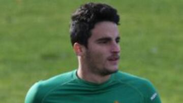 Juan Carlos Pérez regresa a los entrenamientos después de un mes de su lesión.