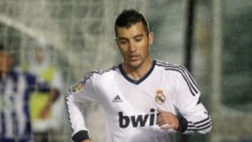 CON GOL. Borja será una de las apuestas ofensivas del Castilla.