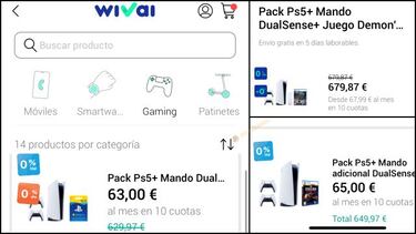 PS5: stock disponible en Wivai, la tienda online de Caixabank; unidades limitadas