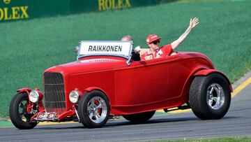 Kimi Raikkonen solo se irá del Mundial... si Ferrari lo jubila