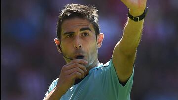 Vicandi Garrido pitará el Celta-Barça y Martínez Munuera, el Real Madrid-Eibar