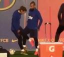 "A mí no, Griezmann": el túnel de Vidal que sacó carcajadas
