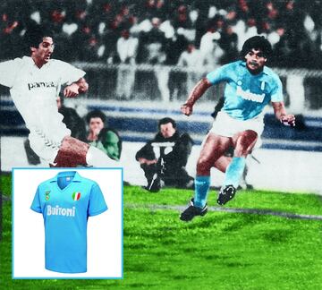 En 1988 el Nápoles celebrá su primer título de liga de la Serie A, en la que protagonista principal fue Diego Armando Maradona.