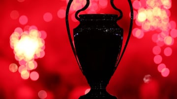 The UEFA Champions League trophy