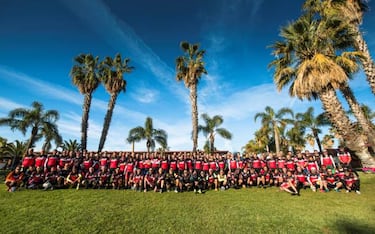 Los campus, una concentracin organizada para cicloturistas