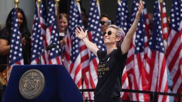 Rapinoe vuelve a la carga: "El discurso de Trump me excluye a mí y a los que son como yo"