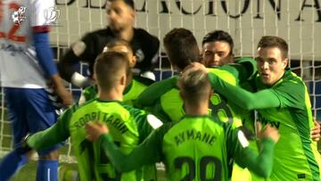 Resumen y gol del Ebro vs. Leganés de la Copa del Rey