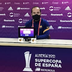 Cortés: "Se ha preparado menos de lo que a un entrenador gustaría"