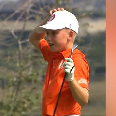 12-year-old golfer stuns with slam dunk ace as Tony Finau cheers at PGA Jr. League!