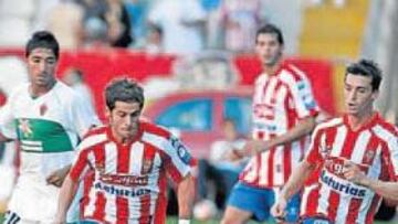 <b>SIN PREMIO. </b>El Sporting hizo un juego directo, pero no encontró el camino de la victoria.