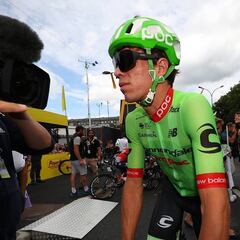 Urán: "Cualquier ciclista sueña con estar en el podio del Tour"
