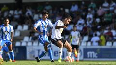 Diego Villares, en el partido ante el Tudelano.