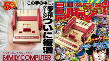 Nuevos vídeos de la Famicom Mini de Shonen Jump