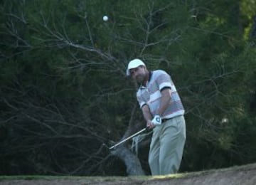Jose Maria Olazabal durante Open de España 2013 de golf se esta disputando en la instalaciones del Parador del Saler en Valencia