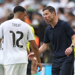 Xabi Alonso afina y Arnold desconcierta