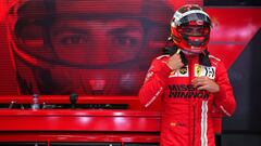 Carlos Sainz (Ferrari). Bahr&eacute;in, F1 2021. 