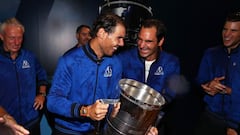 Rafa Nadal and Roger Federer to team up for the Laver Cup