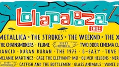 Cartel Lollapalooza 2017: Metallica y The Strokes encabezan festival
