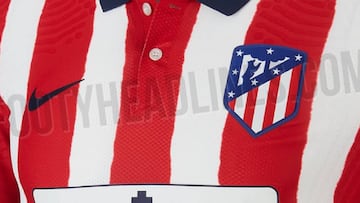 La primera camiseta del Atl&eacute;tico de Madrid para la temporada 2020-2021.