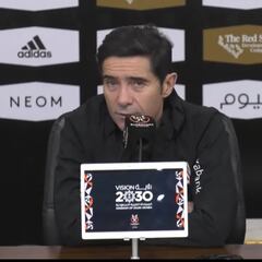Marcelino: "Estoy orgulloso porque hicimos todo para ganar"
