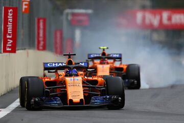 La loca carrera en el circuito urbano de Bakú