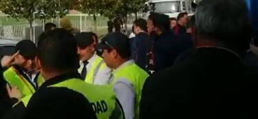 El incómodo momento que vivió la U al irse del Monumental